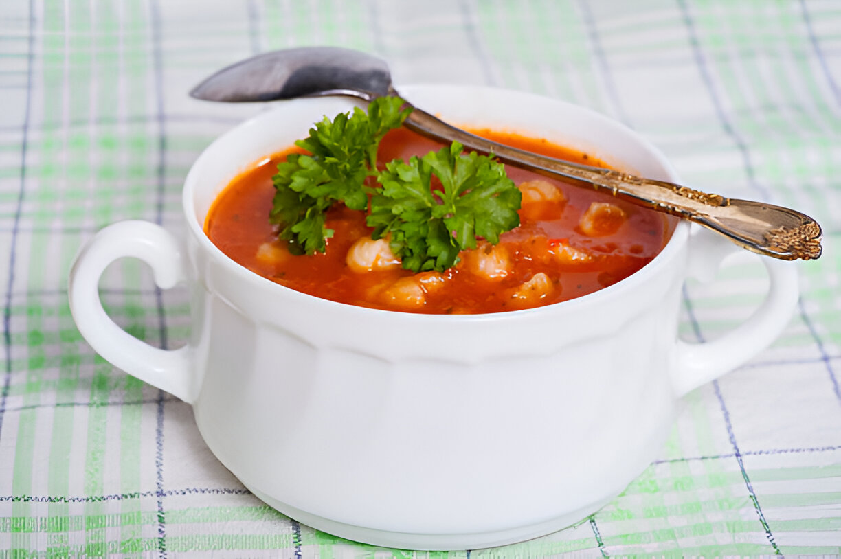 Spicy Cold Tomatillo Soup