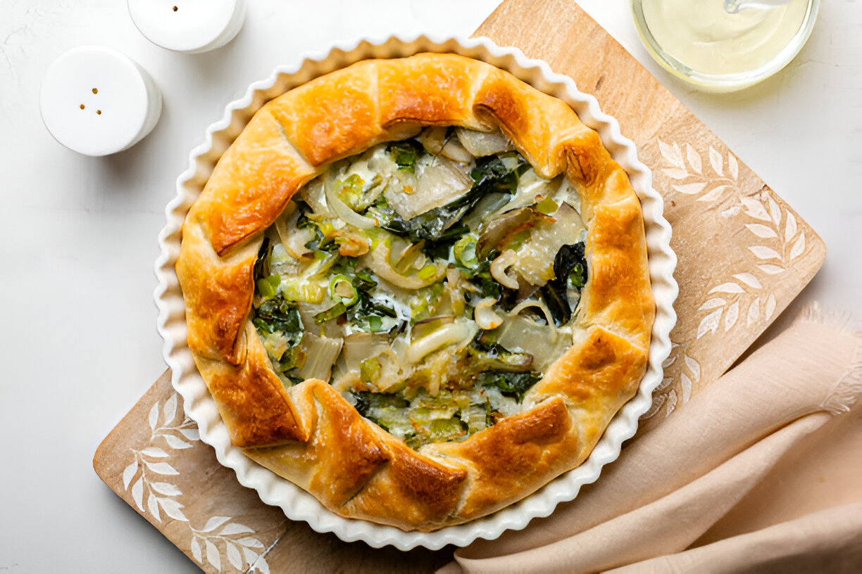 Spinach-Dill Pie | Whole Living Eat Well