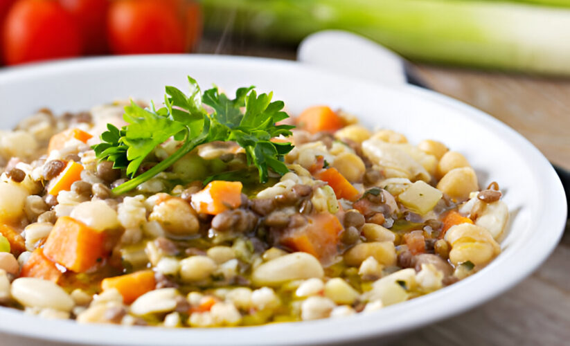 Stewed Lentils with Yogurt, Cucumbers, and Green Chiles – Whole Living Eat Well