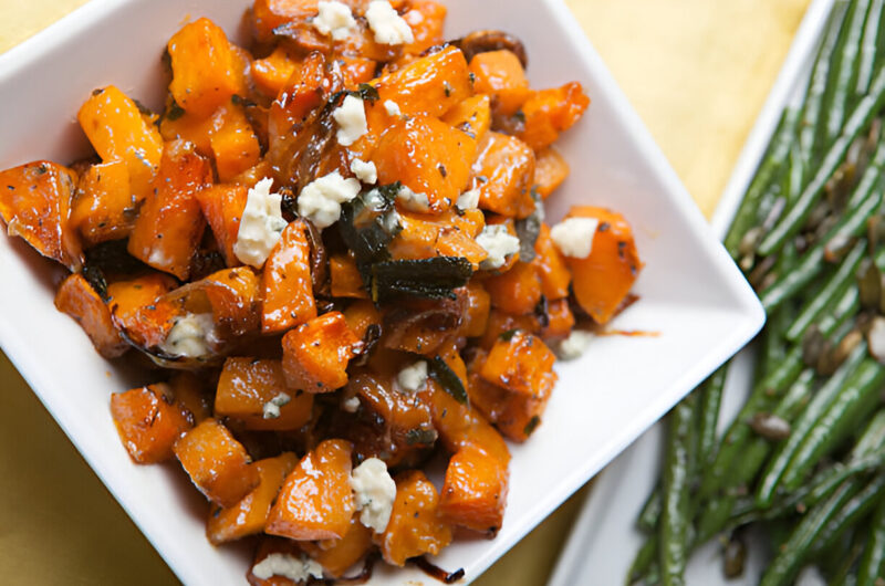 Maple Roasted Pumpkin Salad