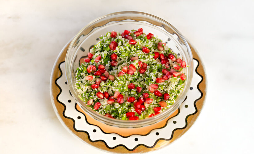 Pomegranate-Bulgur Salad – Whole Living Eat Well