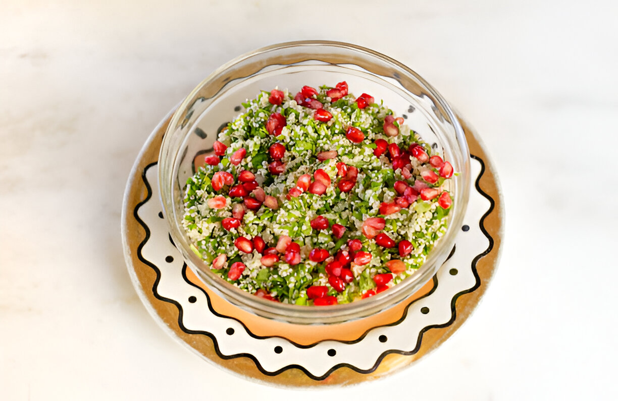 Pomegranate-Bulgur Salad – Whole Living Eat Well