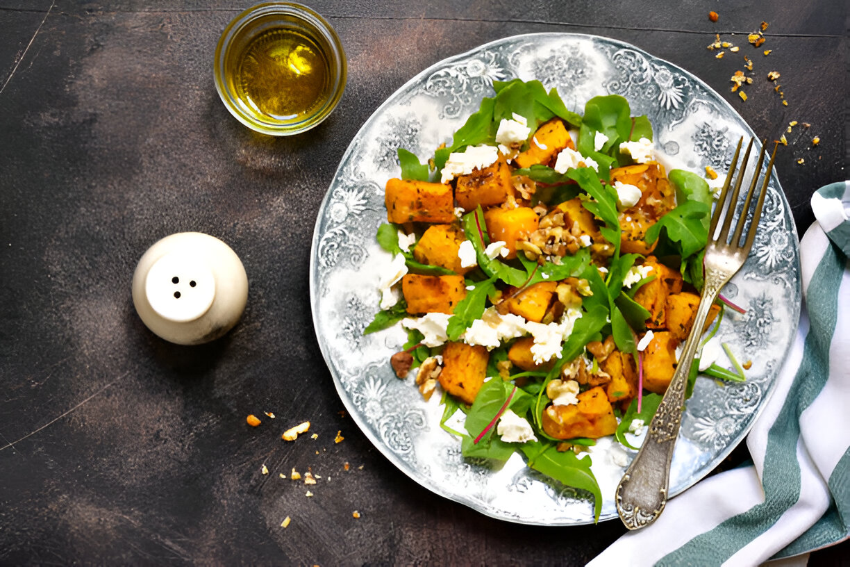 Roasted Beets on Greens | Whole Living