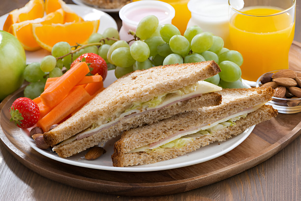 Turkey and Swiss with Grapes Sandwich – Whole Living Eat Well