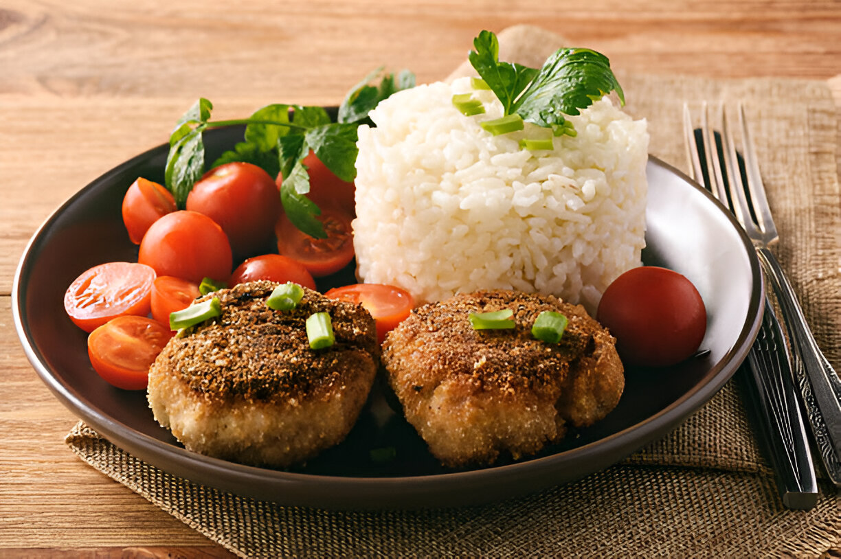 Black Bean-Brown Rice Patties | Whole Living