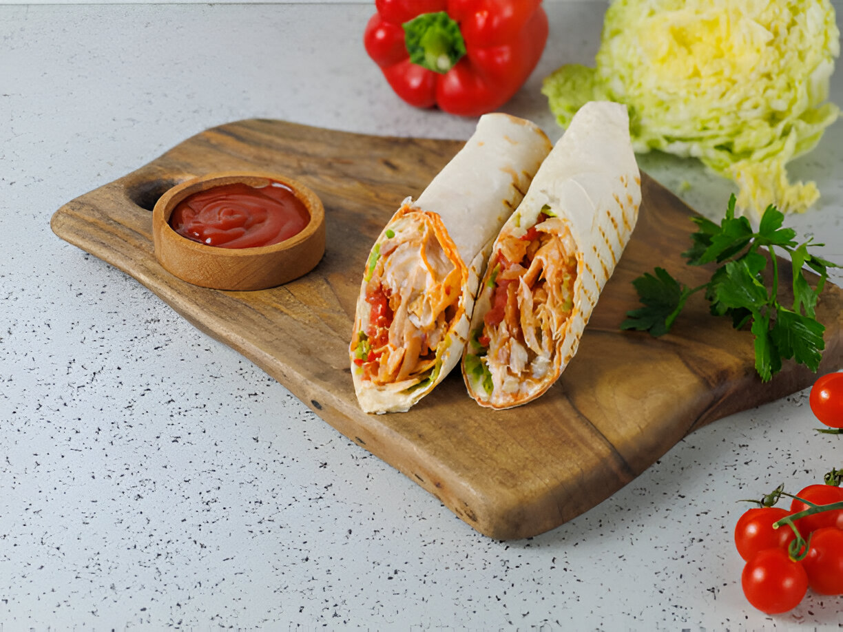 Mediterranean Chicken Wrap