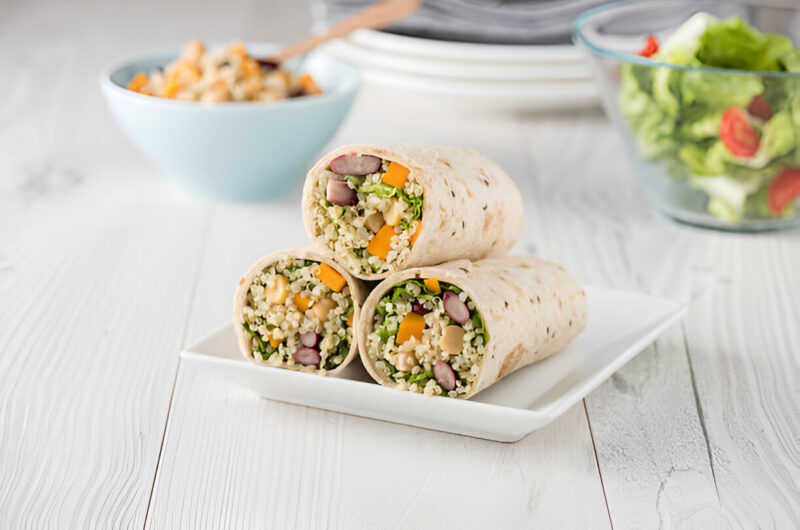 Tuna and Quinoa Wrap