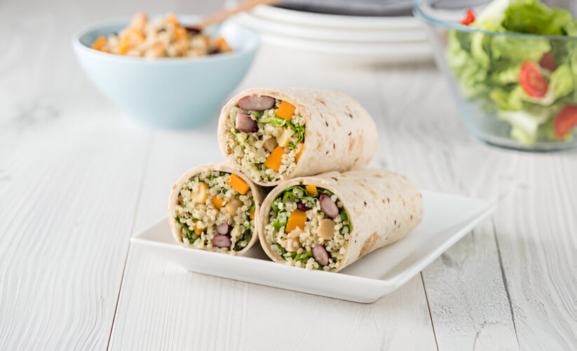 Tuna and Quinoa Wrap – Whole Living Eat Well