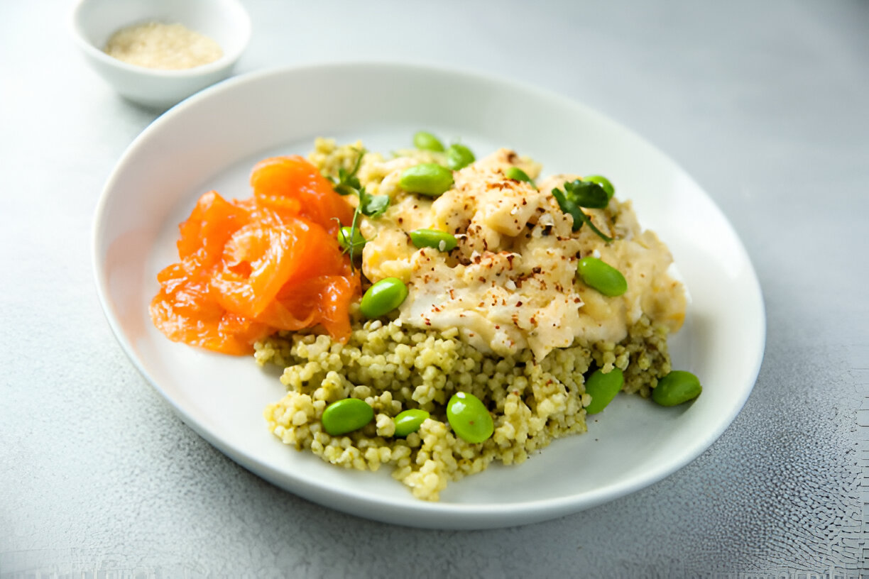 Whole-Wheat Couscous with Almonds | Whole Living Eat Well