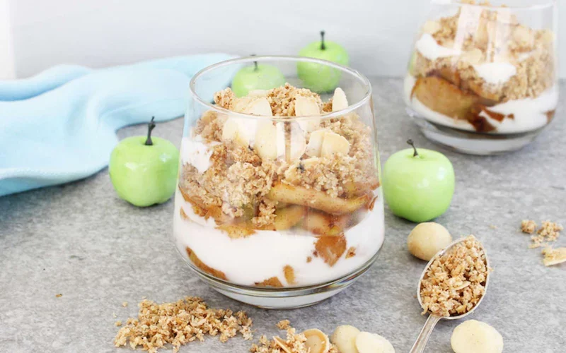 Walnut-Yogurt Parfait | Whole Living