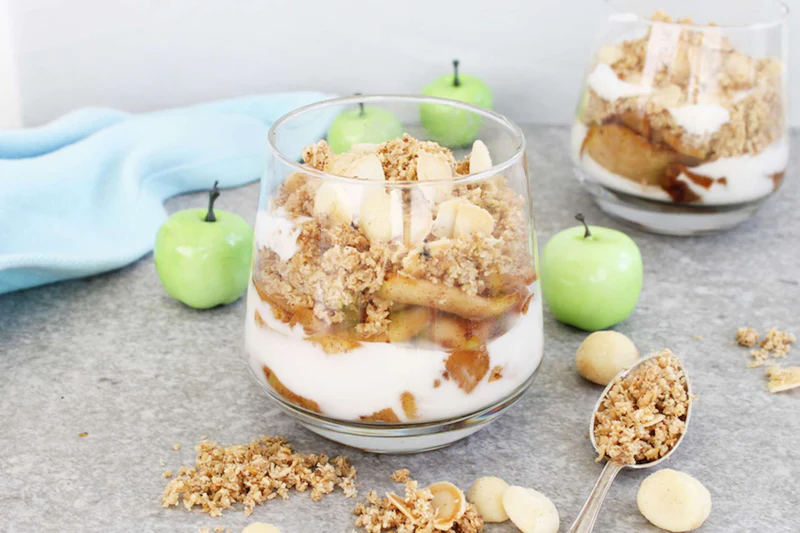 Walnut-Yogurt Parfait | Whole Living