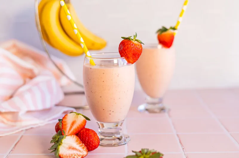 Strawberry Soy Smoothie