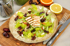 Wheat Berry Salad with Walnuts, Dates, and Celery