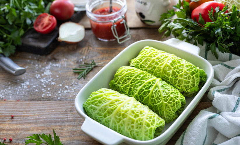 Asian Stuffed Cabbage – Whole Living Wellness