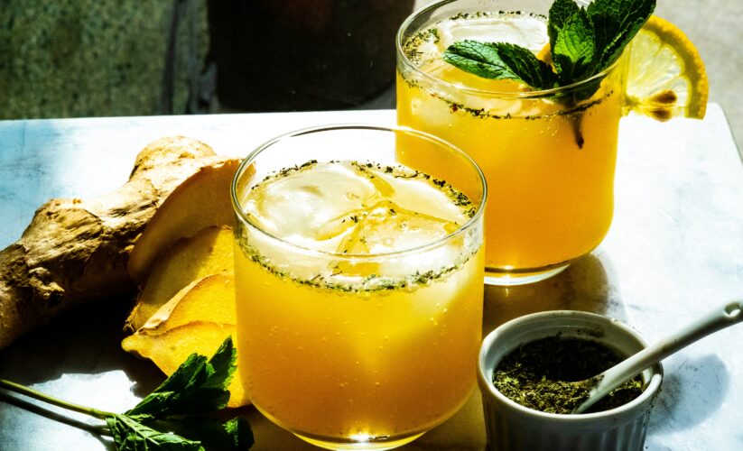 Muddled Ginger-Mint Lemonade – Whole Living Eat Well