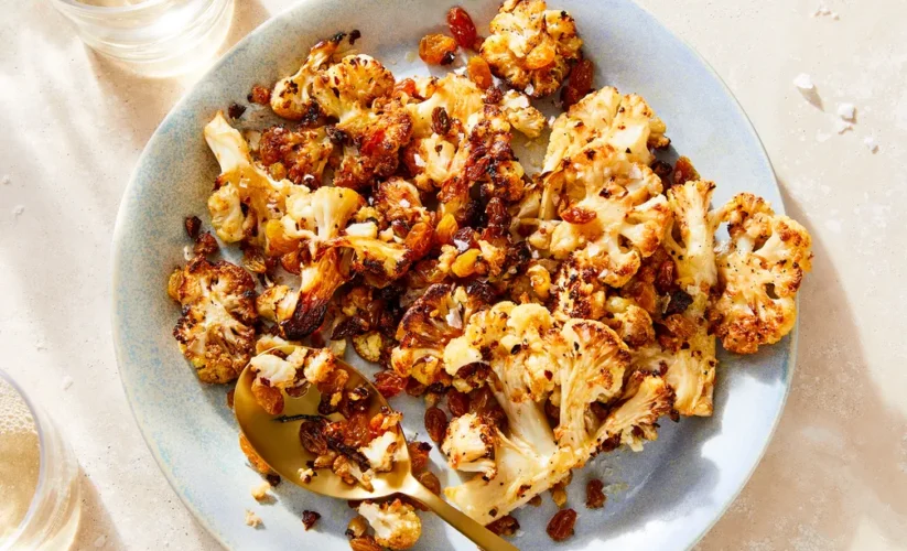 Roasted Peppers, Cauliflower, and Almonds | Whole Living Eat Well