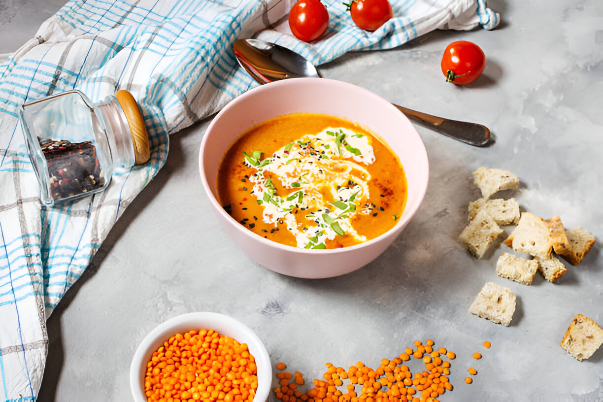 Chickpea, Tomato, and Spelt Soup | Whole Living Eat Well