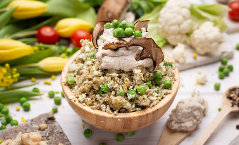 Quinoa Salad With Toasted Almonds