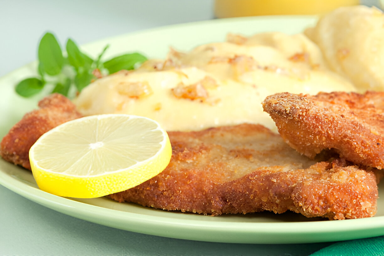 Crisp Baked Lemon Cod with Gluten-Free Breading