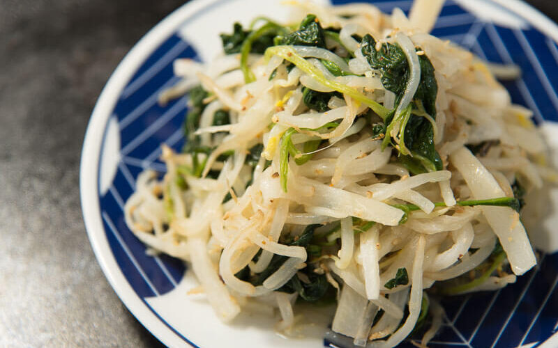 Crunchy Sprout and Daikon Salad with Mint | Whole Living Eat Well