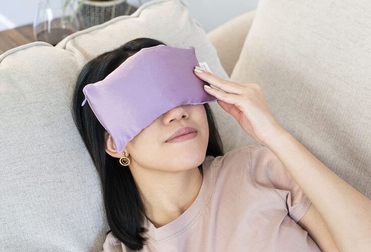 Lavender Eye Masks