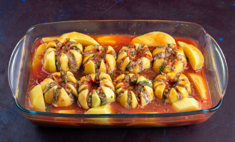 Moroccan-Style Stuffed Acorn Squashes