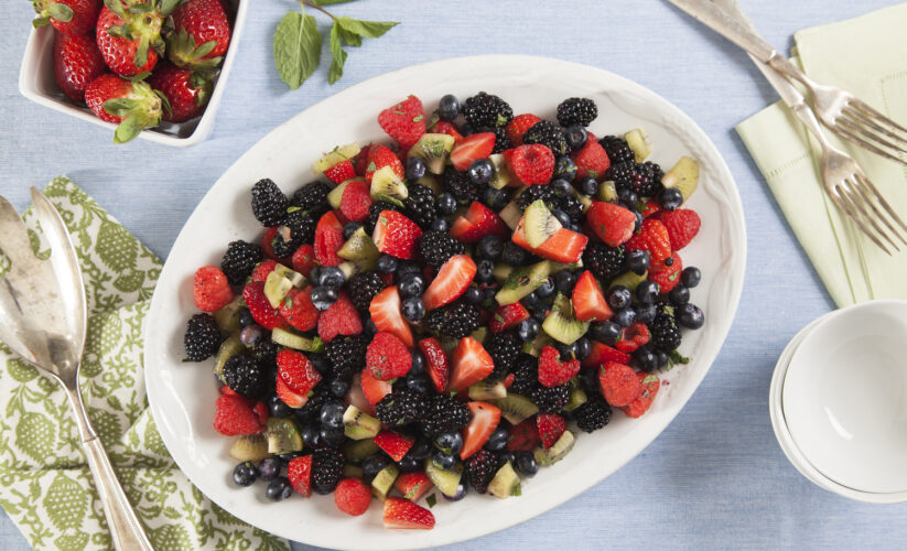 Four-Berry Salad – Whole Living Eat Well