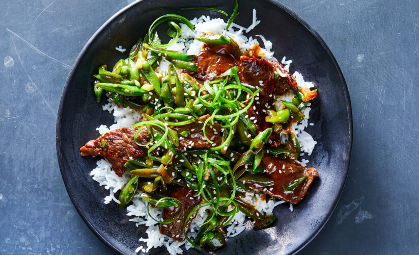 Swiss Chard, Snap Peas, and Beef Stir-Fry – Whole Living Eat Well