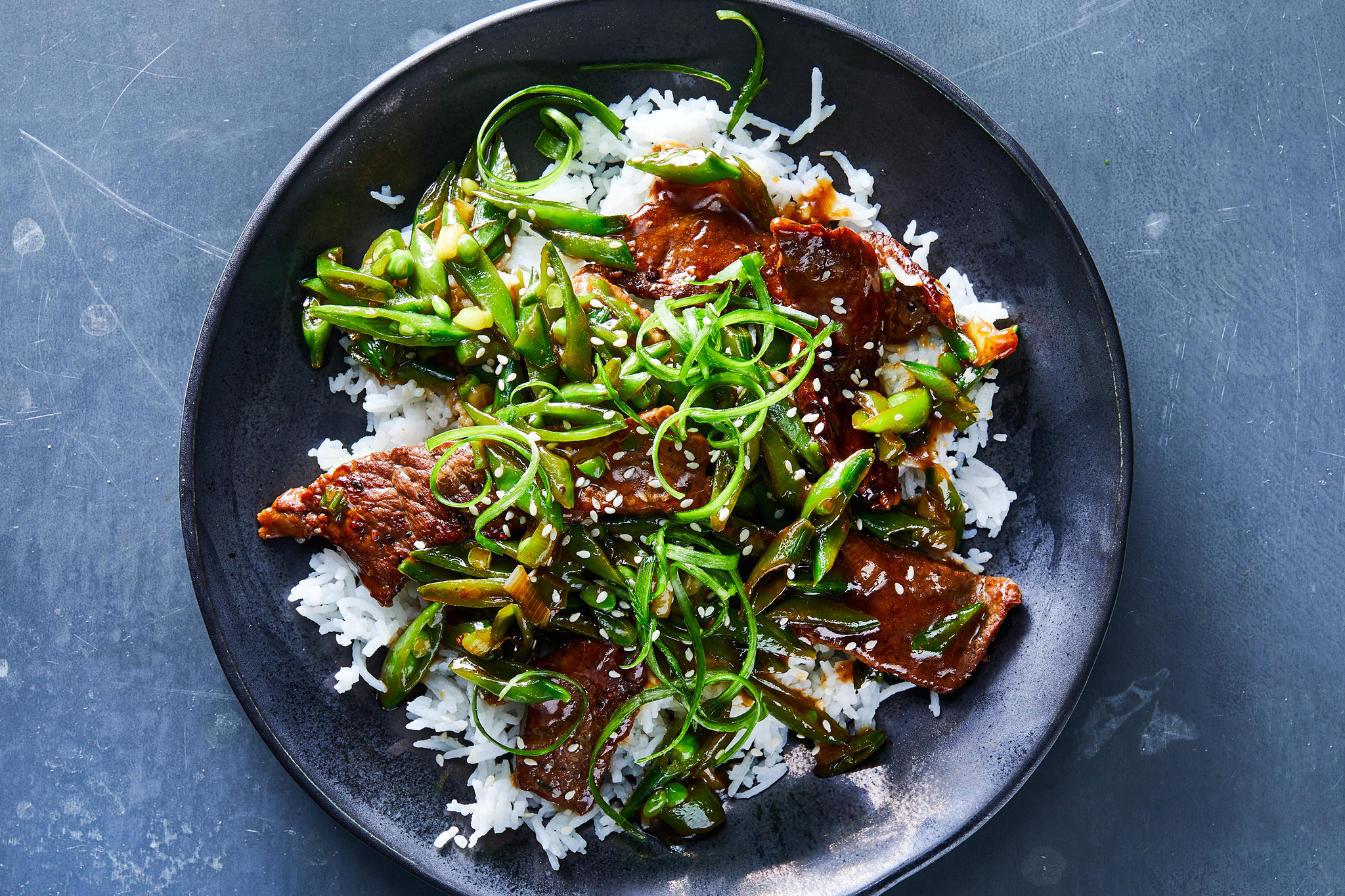 Swiss Chard, Snap Peas, and Beef Stir-Fry – Whole Living Eat Well