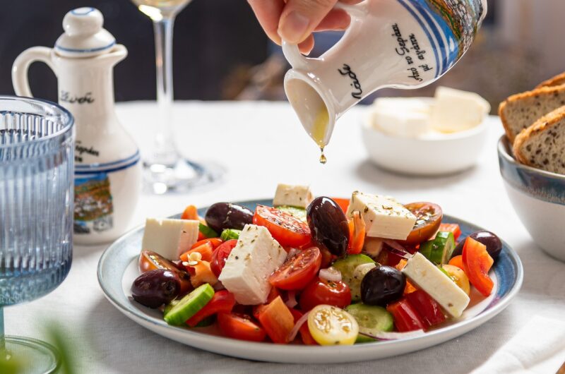 Grilled Shrimp, Tofu, and Pineapple Salad