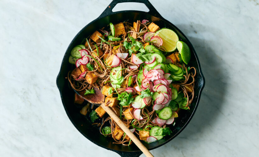 Soba, Tofu, and Vegetable Stir-Fry