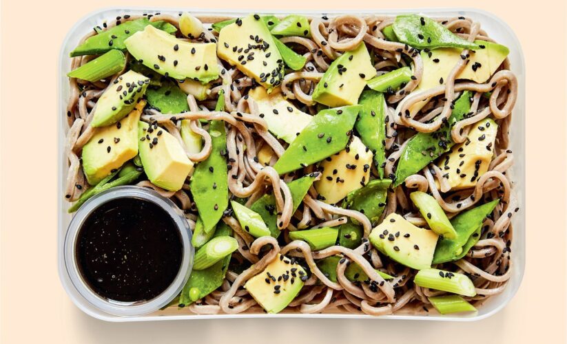 Soba Noodles with Tofu, Avocado, and Snow Peas – Whole Living Eat Well