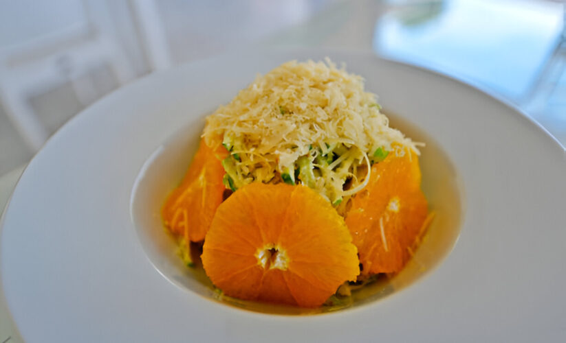 Spaghetti Squash with Sage and Orange