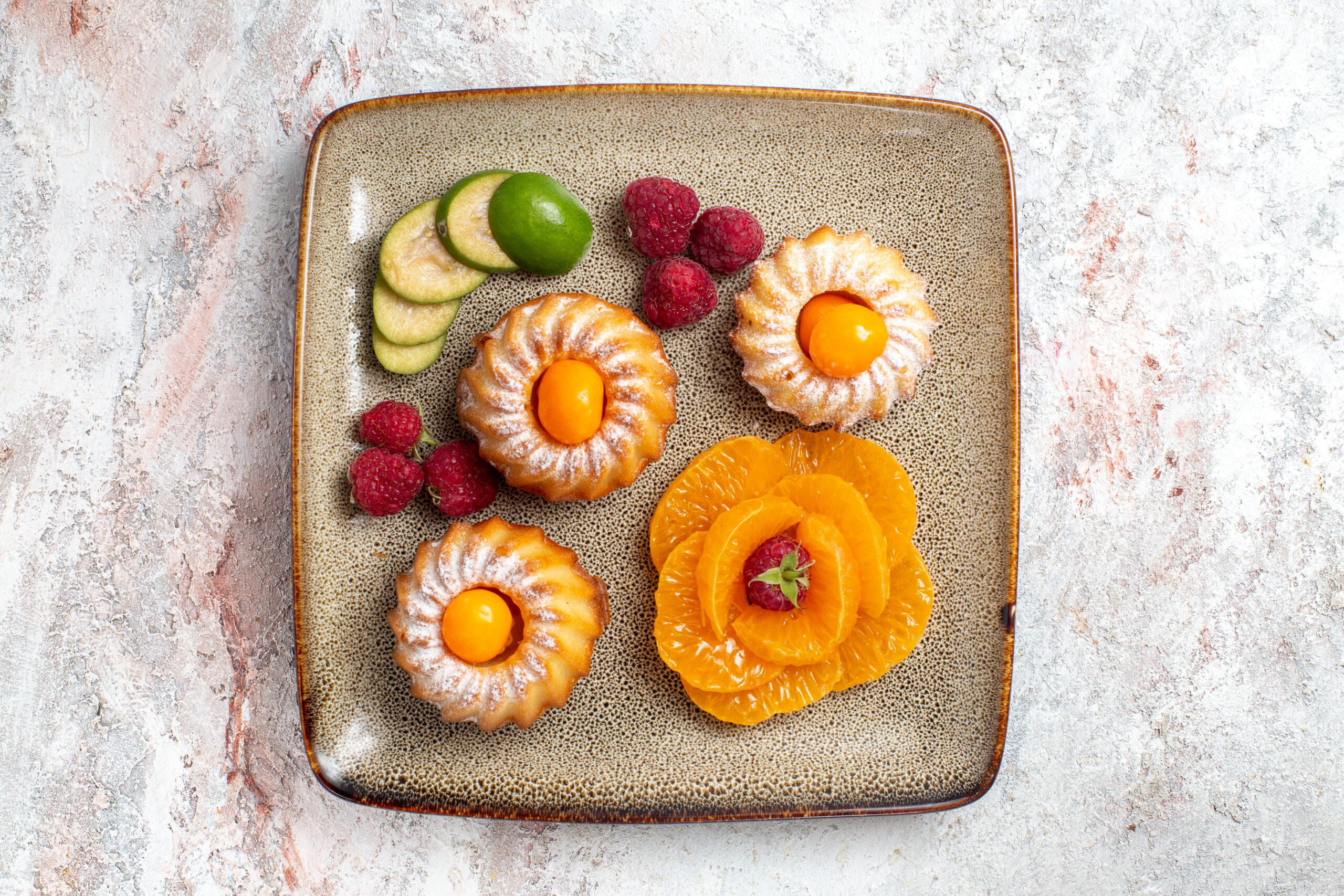 Individual Peach Pastries