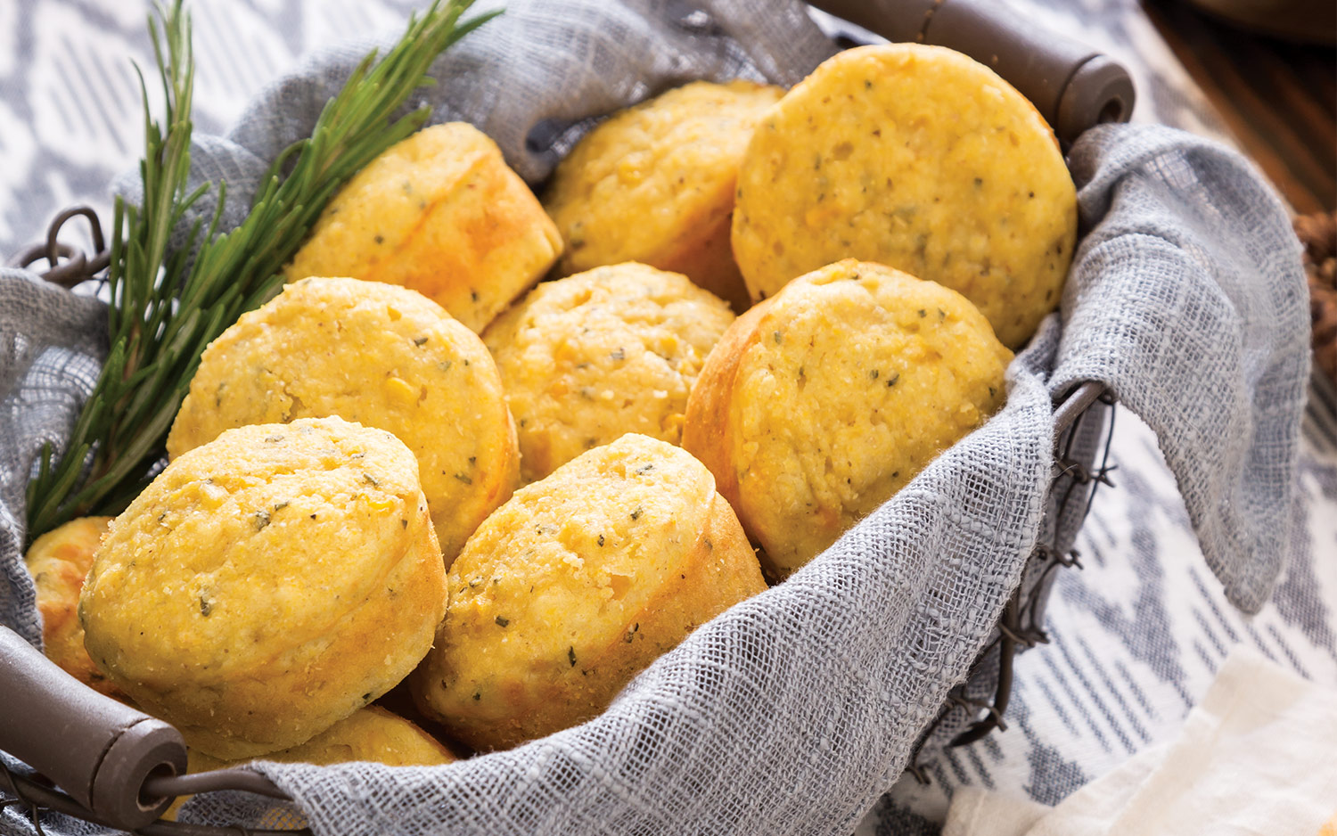 Rosemary-Corn Muffins