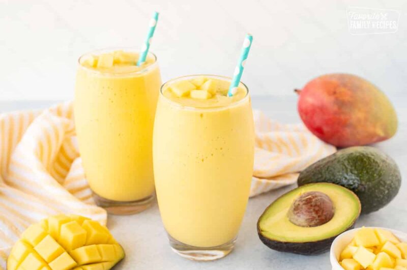 Mango Avocado Smoothie