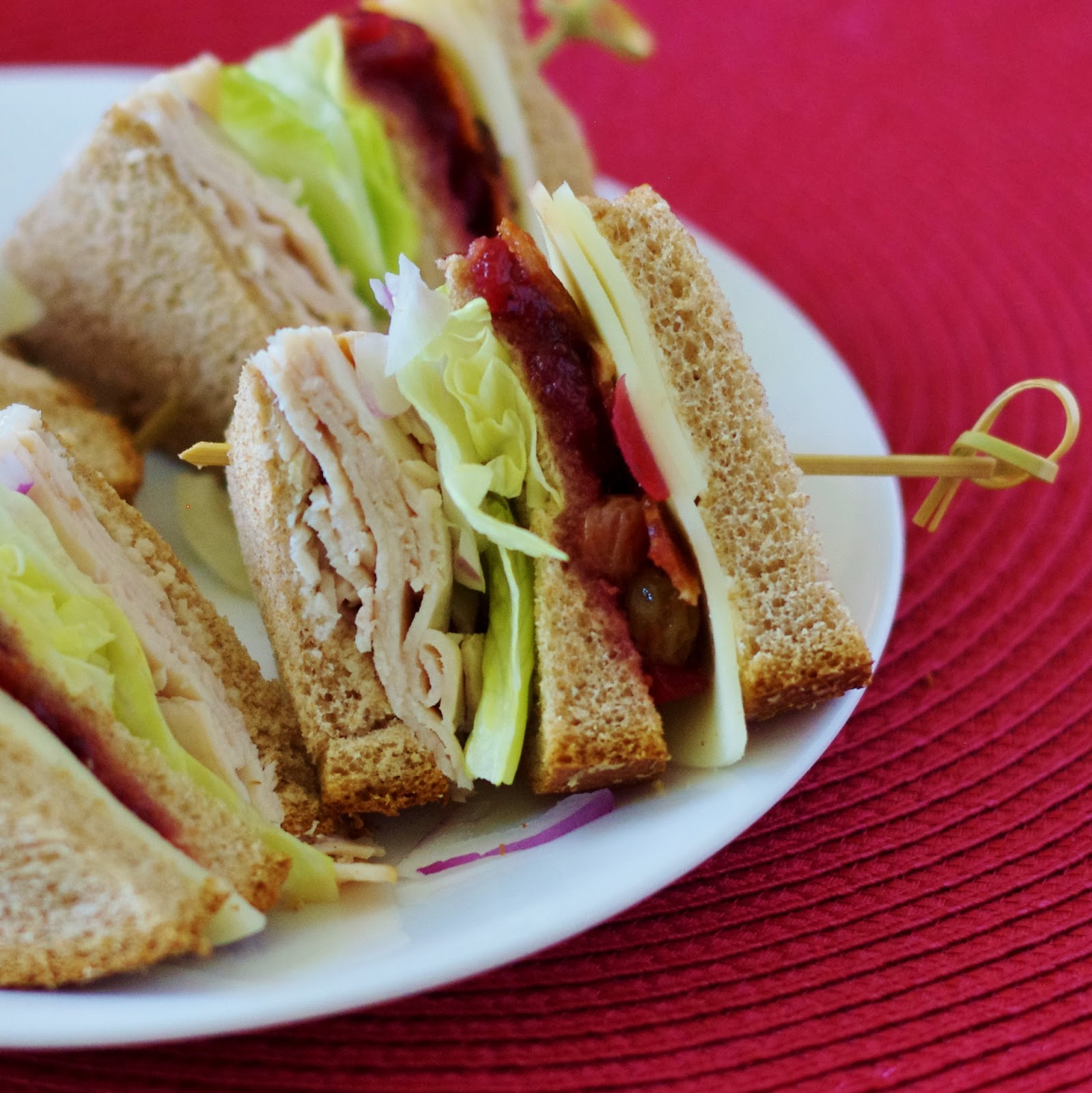 Turkey Sandwich with Cherry Compote | Whole Living Eat Well