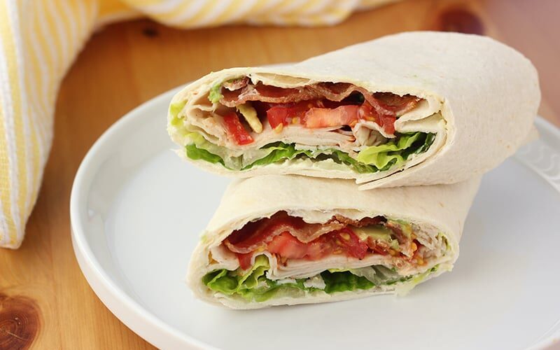 Turkey Salad Wrap | Whole Living Eat Well