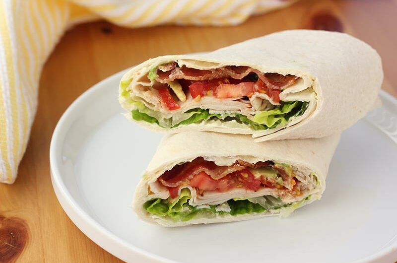 Turkey Salad Wrap