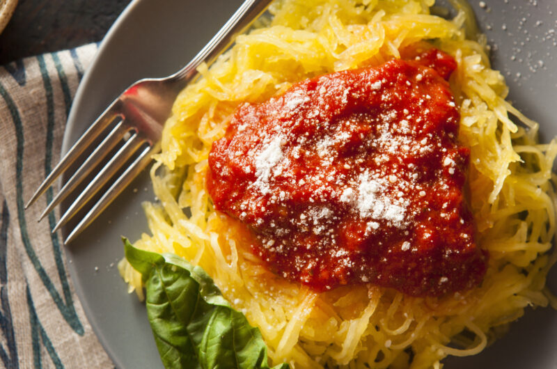 Spaghetti Squash with Marinara