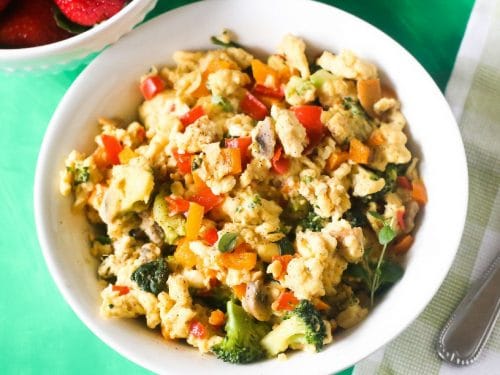 Egg and Veggie Scramble