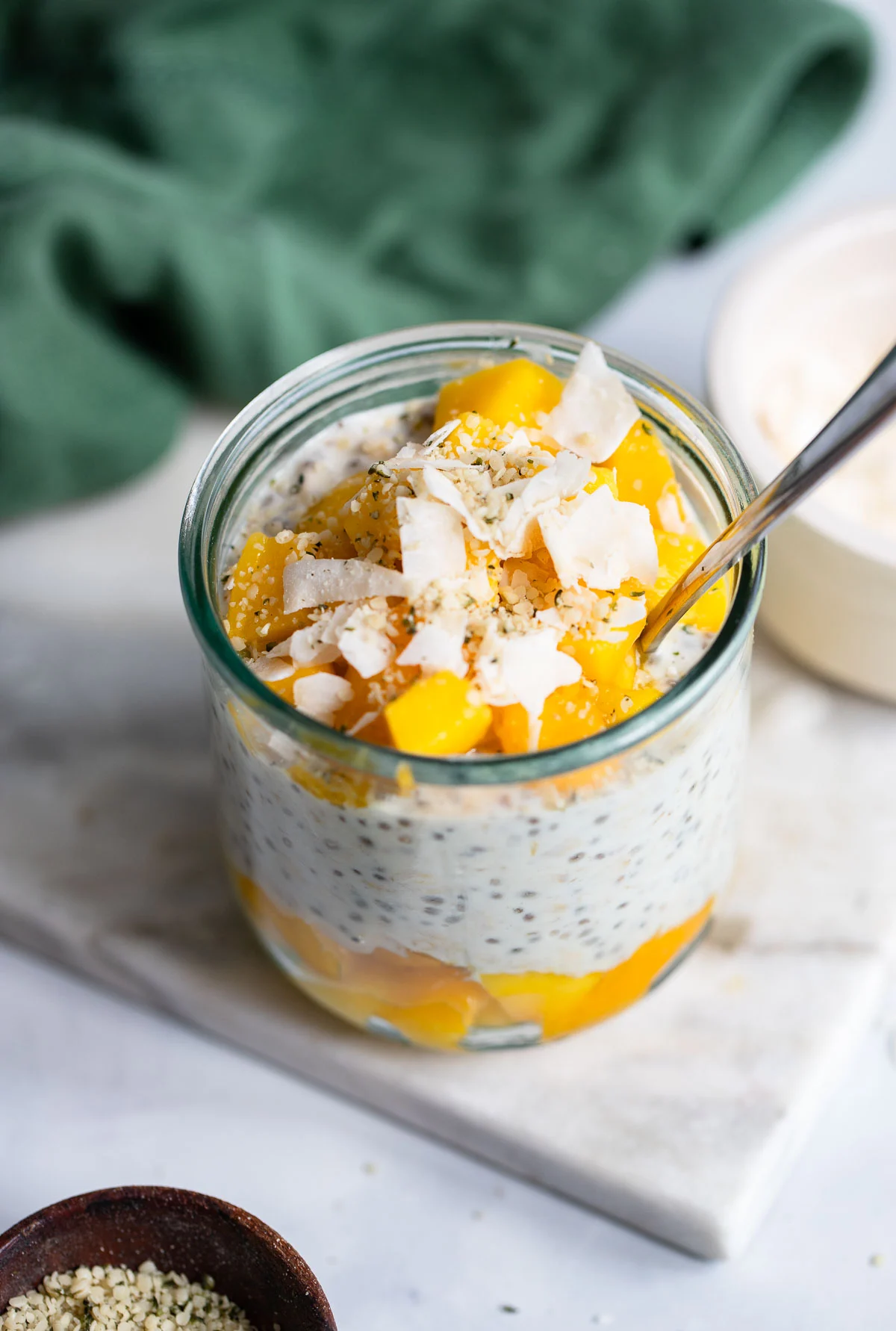 Instant Oatmeal with Coconut Milk, Mango, and Chia Seeds | Whole Living Eat Well