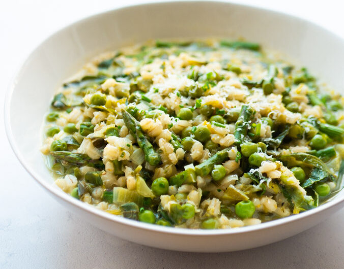 Spring Barley Risotto