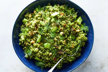 Watercress and Barley Salad