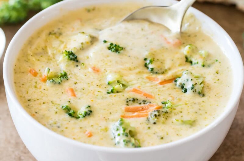 Broccoli and Cheddar Soup