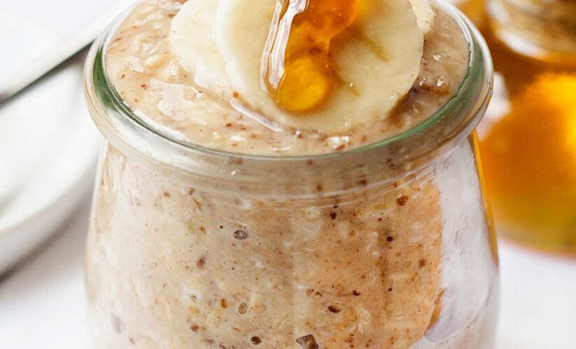 Instant Oatmeal with Almond Milk, Banana, and Honey | Whole Living Eat Well