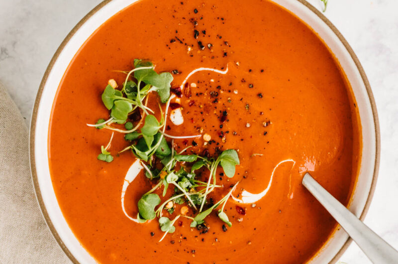 Roasted Red Pepper Soup